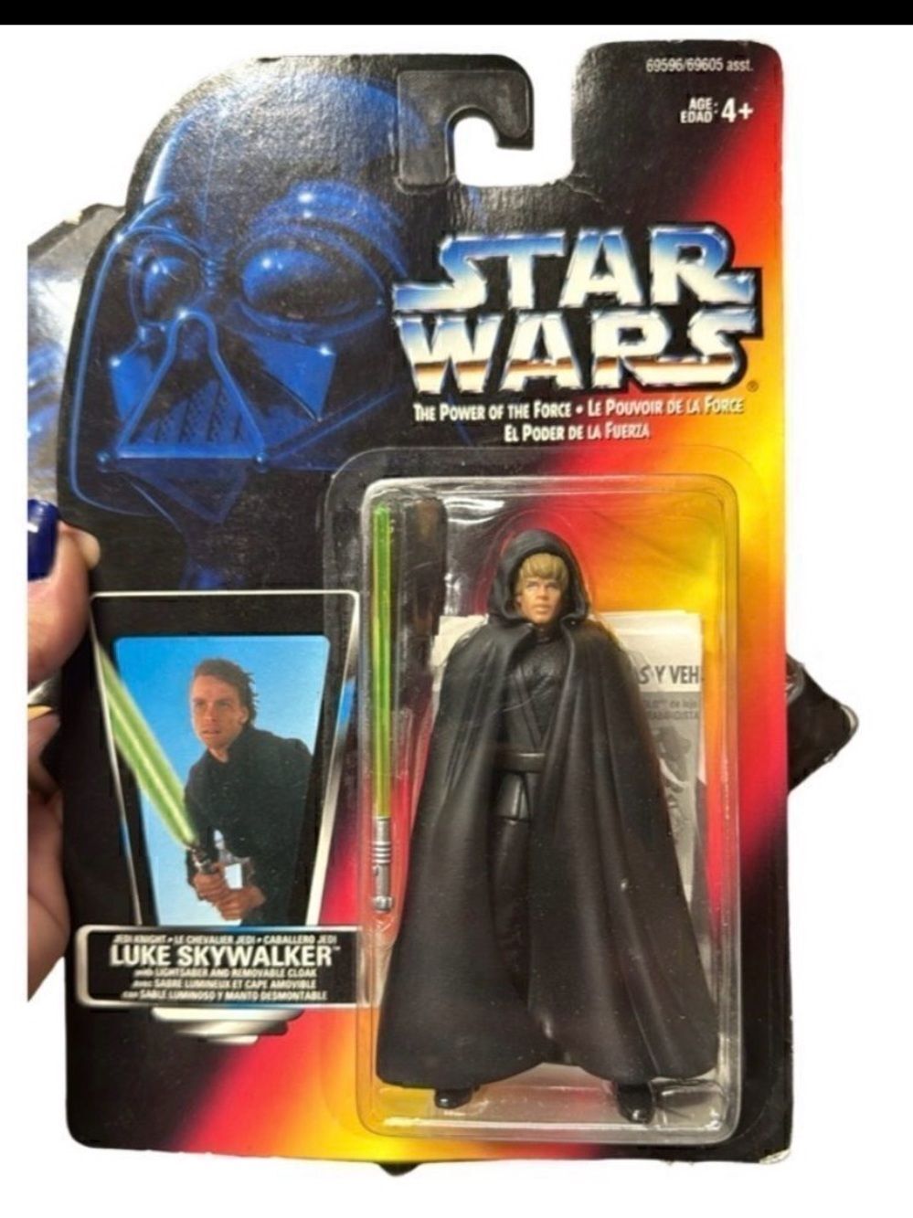 Star Wars-Power of the Force Luke Skywalker Jedi Knight Figure (sealed)